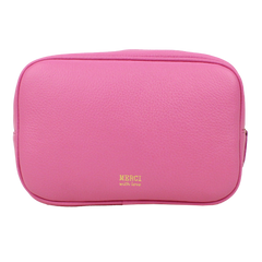Necessaire Anne Beach Libélula em Couro e Vinil Personalizada