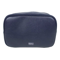 Necessaire Anne Beach Marinheiro em Couro e Vinil Personalizada