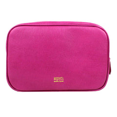 Necessaire Anne Beach Cogumelo em Couro Personalizada