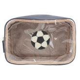 Necessaire Anne Bola de Futebol Oceano Pronta Entrega