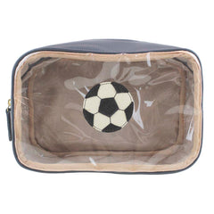 Necessaire Anne Bola de Futebol Oceano Pronta Entrega