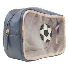 Necessaire Anne Bola de Futebol Oceano Pronta Entrega