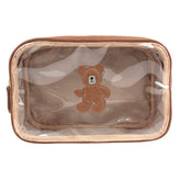 Necessaire Anne Urso Teddy Caramelo Liso Pronta Entrega
