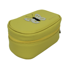 Necessaire Aurora P Borboleta em Couro Personalizada