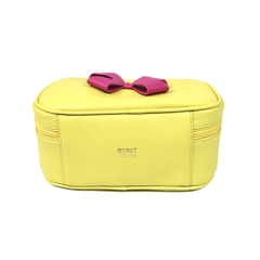 Necessaire Aurora P Laço em Couro Personalizada