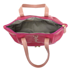 Bolsa de Ballet em Couro Personalizada