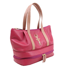 Bolsa de Ballet em Couro Personalizada