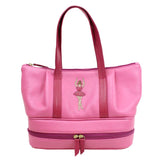 Bolsa de Ballet Rosa Orquídea com Chiclete Pronta Entrega