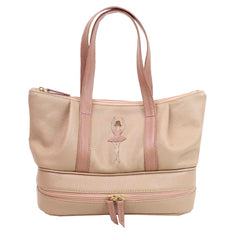 Bolsa de Ballet Rose Liso com Algodão Doce Liso Pronta Entrega