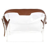 Necessaire Crystal Birthday M Caramelo Liso Pronta Entrega