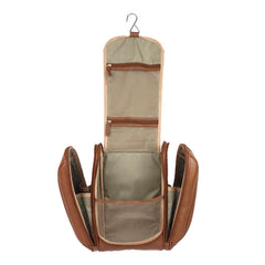 Necessaire Bruna Bordado Muguet em Couro Personalizado