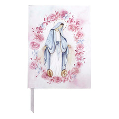 Caderno My Notes Estampa Nossa Senhora das Graças Pronta Entrega