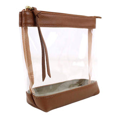 Necessaire Camila Caramelo Liso Pronta Entrega