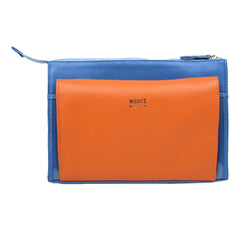 Necessaire Chloé Beach com Tangerina Liso Pronta Entrega