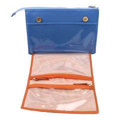 Necessaire Chloé Beach com Tangerina Liso Pronta Entrega