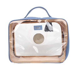 Necessaire Crystal M Bola de Futebol em Couro e Vinil Personalizado