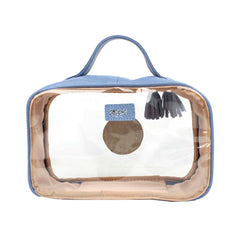 Necessaire Crystal P Bola de Futebol em Couro e Vinil Personalizado