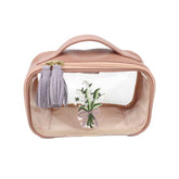 Necessaire Crystal PP Bordado Muguet em Couro e Vinil Personalizado