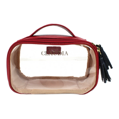 Necessaire Crystal PP em Couro e Vinil Personalizado