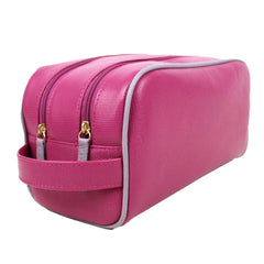 Necessaire Elisa Pink Lesard com Lilás Lesard Pronta Entrega