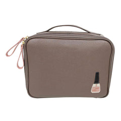 Necessaire Esmalte P em Couro Personalizada