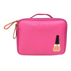 Necessaire Esmalte P em Couro Personalizada