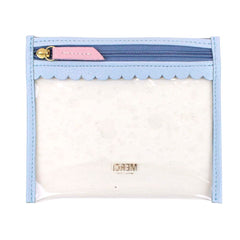 Necessaire Necessaire Fabi Mini em Vinil e Couro Personalizado