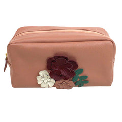 Necessaire Le Jardin G em Couro Personalizada