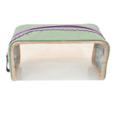 Necessaire Betina Babado G em Vinil e Couro Personalizado