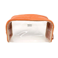 Necessaire Betina G Tangerina Liso Pronta Entrega