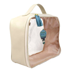 Necessaire Crystal G Balão Otto em Couro e Vinil Personalizado