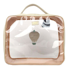 Necessaire Crystal G Balão Otto em Couro e Vinil Personalizado