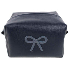 Necessaire Matilde G Laço Rococó em Couro Personalizado