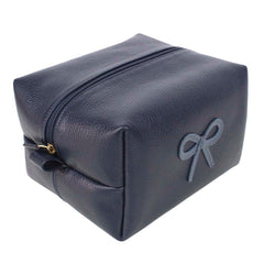 Necessaire Matilde G Laço Rococó em Couro Personalizado