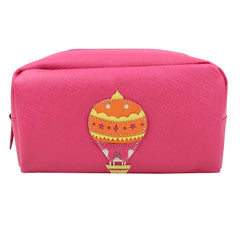 Necessaire Balão Sarah G em Couro Personalizado