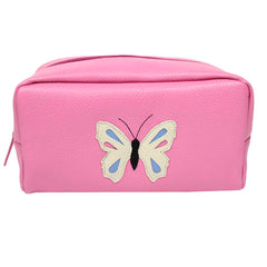 Necessaire Borboleta G em Couro Personalizado