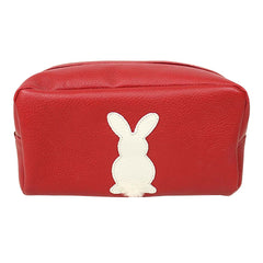 Necessaire G Little Rabbit Vermelho Liso Pronta Entrega
