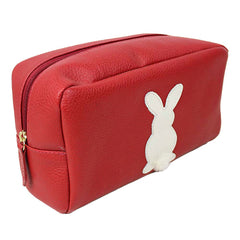 Necessaire G Little Rabbit Vermelho Liso Pronta Entrega