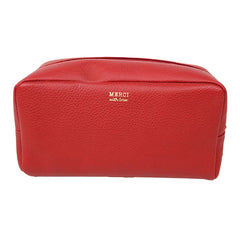 Necessaire G Little Rabbit Vermelho Liso Pronta Entrega