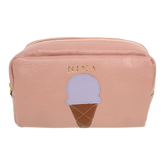 Necessaire Gelato M em Couro Personalizado