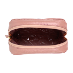 Necessaire Little Gelato P em Couro Personalizado