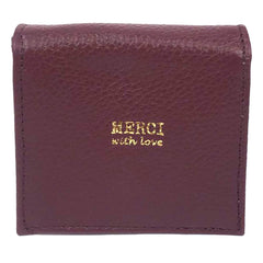 Necessaire Íntima Laço Rococó Burgundy Liso com Off White Liso Pronta Entrega