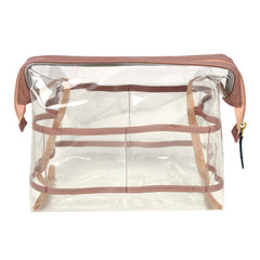 Necessaire Jasmin G em Couro e Vinil Personalizada