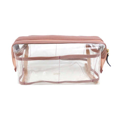 Necessaire Jasmin M em Couro e Vinil Personalizada