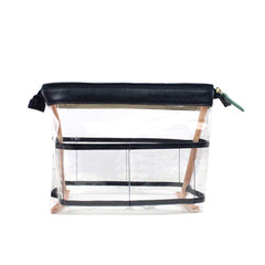 Necessaire Jasmin M Marinho Liso com Jade Pronta Entrega