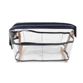 Necessaire Jasmin M Marinho Liso com Jade Pronta Entrega