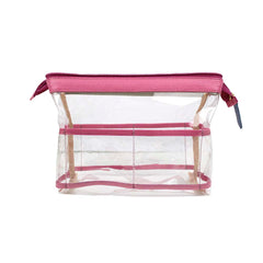Necessaire Jasmin M Rosa Orquídea com Sky Pronta Entrega