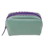 Necessaire Julie Babado P Jade com Purple Pronta Entrega