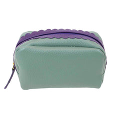 Necessaire Julie Babado P Jade com Purple Pronta Entrega