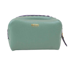 Necessaire Julie Babado P Jade com Purple Pronta Entrega